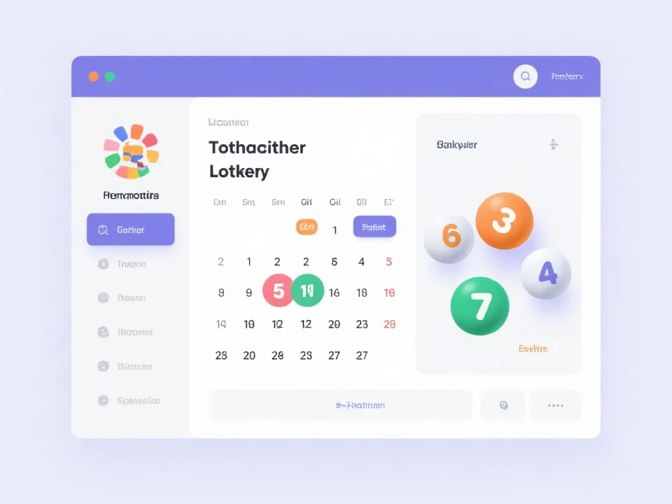 开奖规则与时间查询示意图